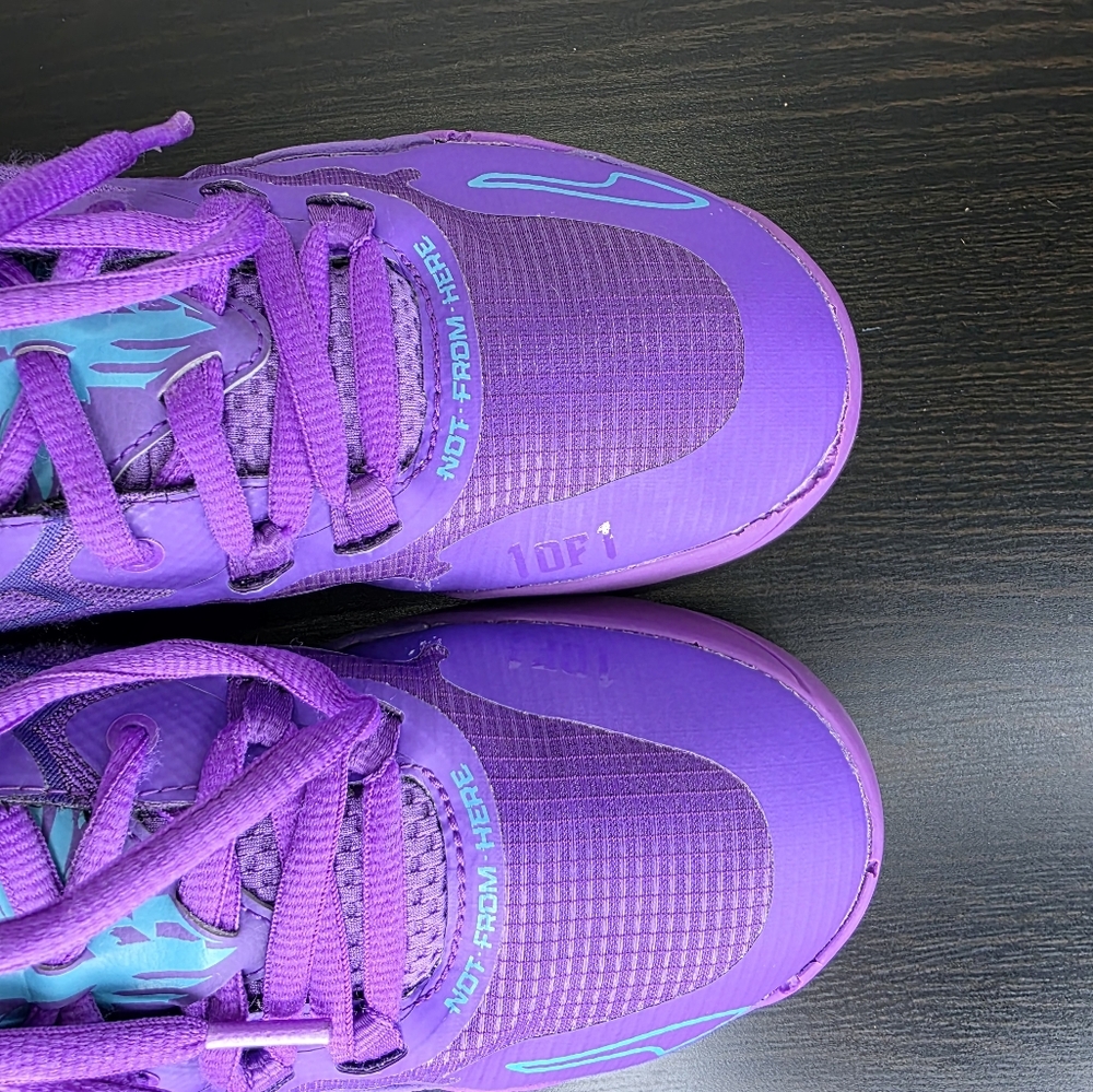 Puma MB.01 Queen City LaMelo Ball Color Purple Youth Size 6.5C 376886-10 - Picture 8 of 16